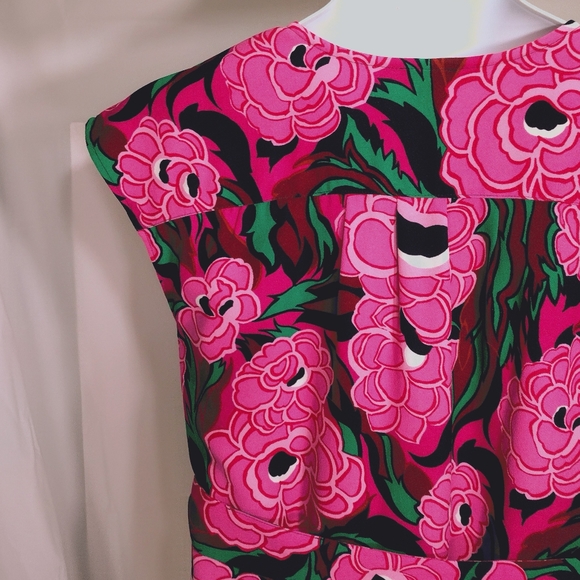 Talbot's Dress Peony Print Size Small - Picture 7 of 10